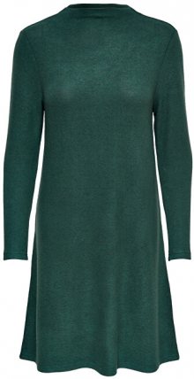 ONLY Dámské šaty ONLKLEO L/S DRESS KNT NOOS Green Gables XS
