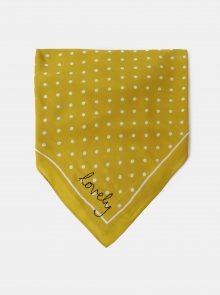 Žlutý puntíkovaný šátek Tom Joule Tiewell