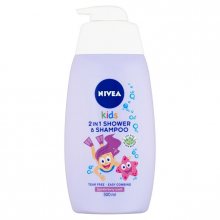 Nivea Dětský sprchový gel a šampon 2 v 1 s vůní lesního ovoce (2 in 1 Shower Shampoo) 500 ml