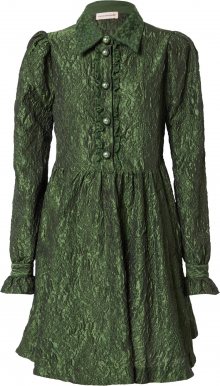 Custommade Košilové šaty \'Lila\' tmavě zelená