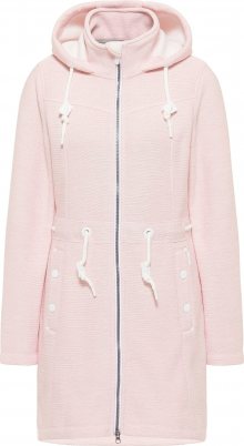 ICEBOUND Pletený kabátek pastelově růžová / bílá