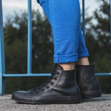 Boty - Converse | ČERNÁ | 37 - Dámské boty sneakers CONVERSE CHUCK TAYLOR ALL STAR 135251C