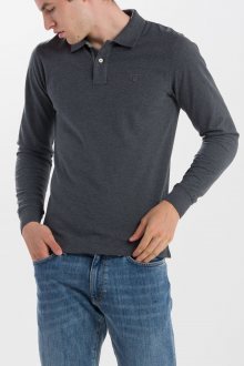 POLOKOŠILE GANT CONTRAST COLLAR PIQUE LS RUGGER