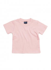 Bavlněné tričko - Růžová 3-6m