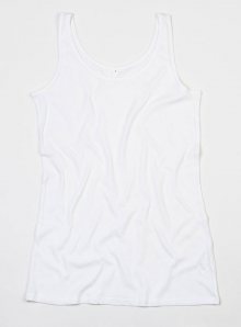 Prodloužené tílko Mantis - Bílá M