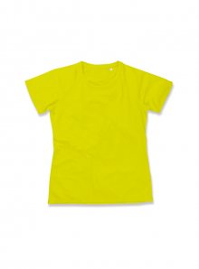 Dámské sportovní tričko Active raglan - Žlutá S