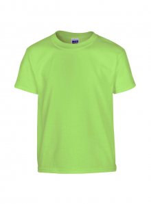 Silnější bavlněné tričko Gildan - Mentolově zelená XS