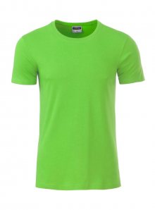 Pánské tričko Organic JN - Limetková S