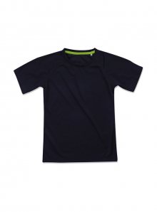 Dámské sportovní tričko Active raglan - Opálově černá S