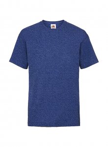 Lehké bavlněné tričko - Modrá žíhaná 116 (5-6)