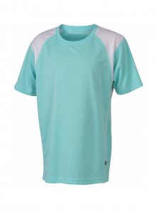 Dětské sportovní tričko Running - světle modrá L