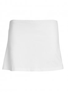 Kalhotová sukně - Bílá S