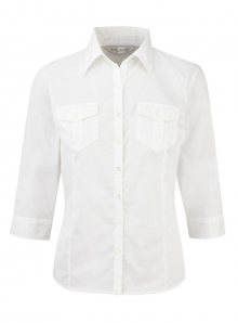 Ležérní košile - Bílá S