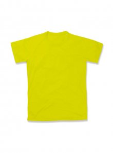 Pánské sportovní tričko Active raglan - Žlutá S