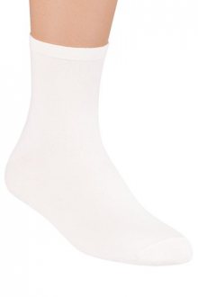 Steven 108 Dámské ponožky 39-42 bílá