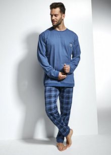 Cornette Varsity 115/120 Pánské pyžamo XXL modrá