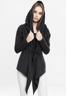 Urban Classics Ladies Hooded Sweat Cardigan black - XS