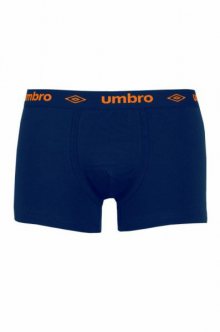 Umbro Sign navy-orange Pánské boxerky XXL tmavě modro-oranžová