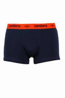 Umbro Colors navy-orange Pánské boxerky XXL tmavě modro-oranžová