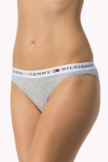 Tommy Hilfiger šedé kalhotky Bikini Iconic Basic - XS