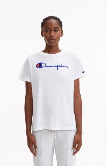 Boty - Champion | BÍLÝ | XS - Dámská tričko Champion Crewneck T-shirt 110992 WW001