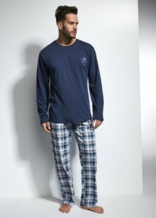 Cornette Great 124/109 Pánské pyžamo XXL Tmavě modro-Jeans