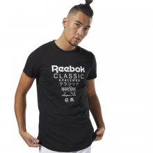 Boty - Reebok Classic | ČERNÁ | M - Pánské tričko Reebok DJ1890