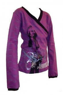 Disney Hannah Montana dívčí tričko fialové - 140