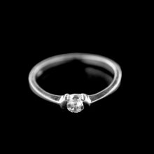 Stříbrný prsten 15398