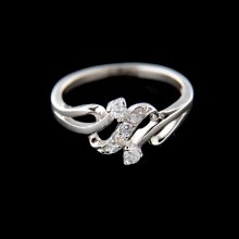 Stříbrný prsten 15202