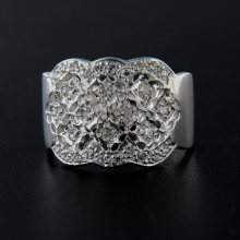 Stříbrný prsten 34318