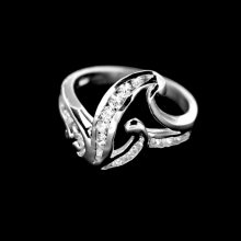 Stříbrný prsten 14981