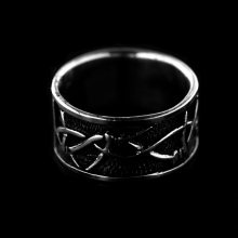 Stříbrný prsten 15235