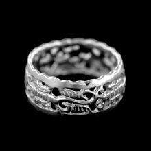 Stříbrný prsten 15427