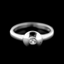 Stříbrný prsten 15416