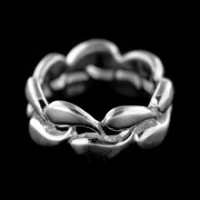 Stříbrný prsten 15418