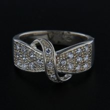 Stříbrný prsten 14307
