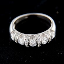 Stříbrný prsten 14818