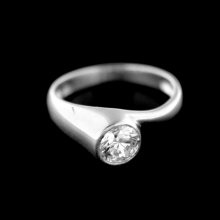 Stříbrný prsten 15441