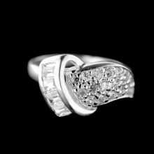 Stříbrný prsten 34344