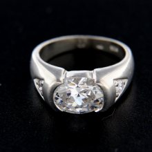 Stříbrný prsten 14844