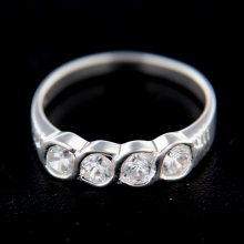 Stříbrný prsten 14785