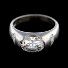 Stříbrný prsten 14854