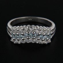 Stříbrný prsten 14306