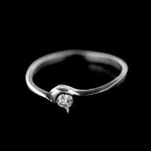 Stříbrný prsten 34673