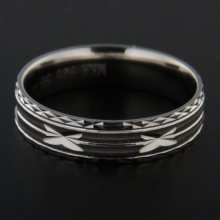 Stříbrný prsten 49369