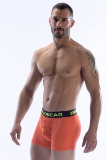 DMXGEAR pánské luxusní oranžové boxerky Anatomically Fit Boxer 