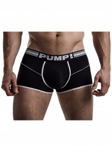 PUMP! pánské černé boxerky Free-Fit Boxer 11070