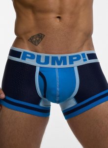 PUMP! pánské modré boxerky TouchDown True Blue Boxer 11056