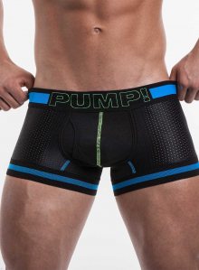 PUMP! pánské černé boxerky TouchDown Sonic 11049